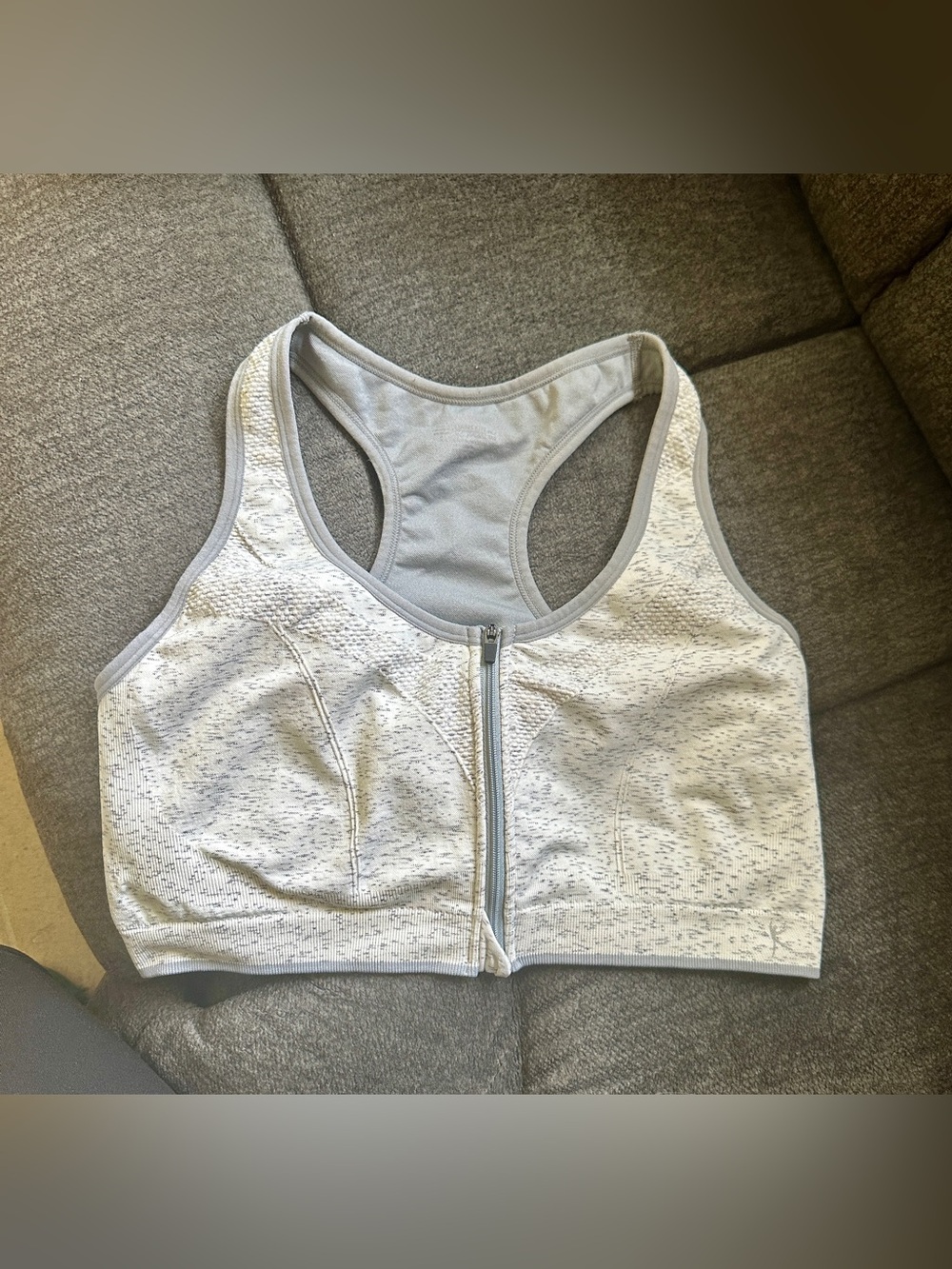 Danskin Zip Up Sports Bra